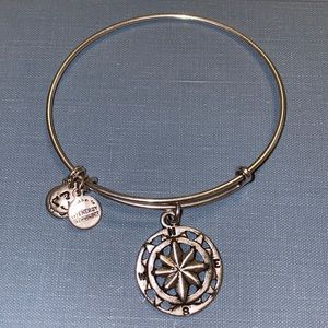 Alex and Ani compass bracelet